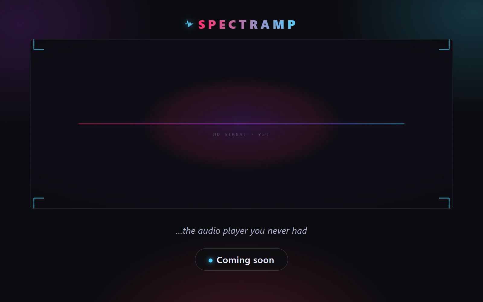 Spectramp: coming soon